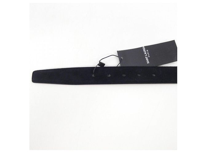 Cintura Standard Nera Saint Laurent Nero - vista 4