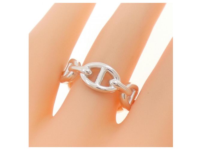 Hermès Chaine d'Ancre Enchaine Ring Silber - Ansicht 4