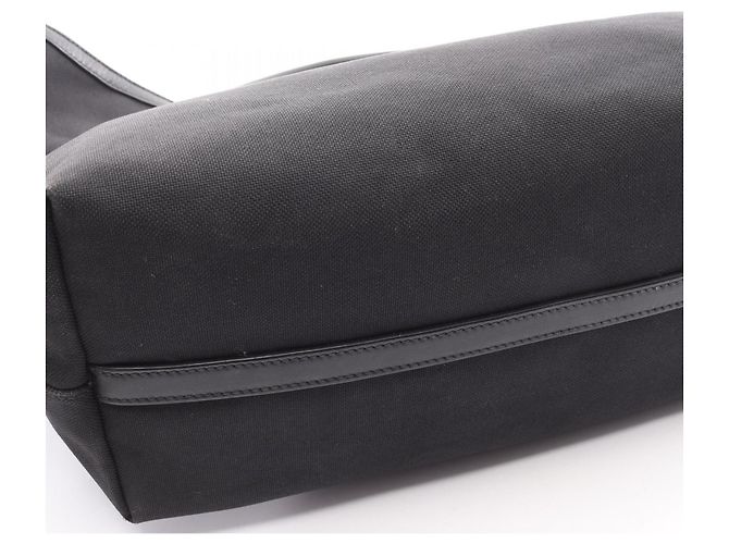 Prada Logo Jacquard Tote Bag Schwarz - Ansicht 13