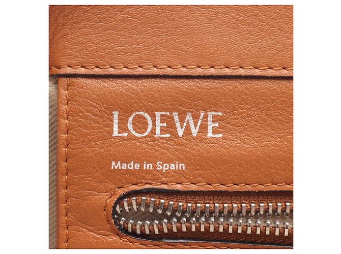 Bolso Tote Pequeño Loewe East West Shopper Castaño - vista 4