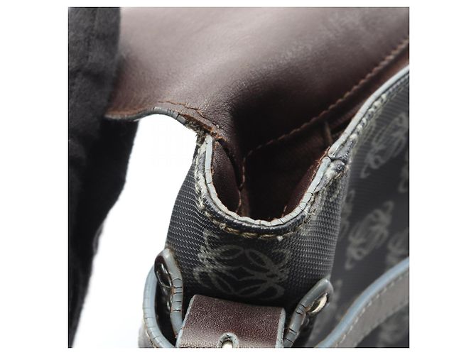 Anagram Schultertasche von Loewe Braun Blau - Ansicht 9