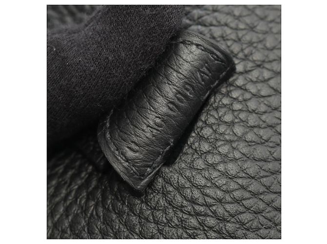 Borsa a Spalla Hermès Evelyn 3 Trois PM Nero - vista 5