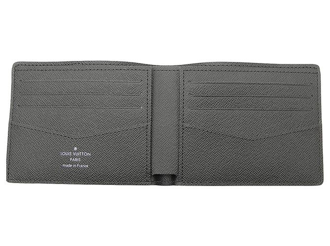 Portafoglio Slender Monogram Eclipse Reverse Louis Vuitton Grigio Marrone - vista 5