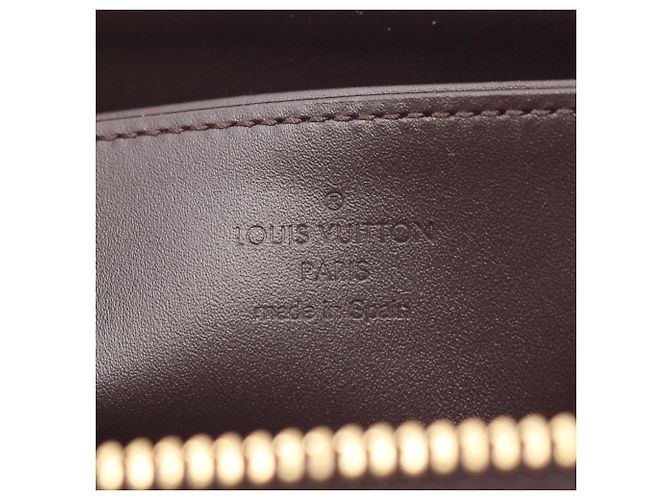 Cartera Zippy Vernis Louis Vuitton Burdeos Púrpura - vista 4