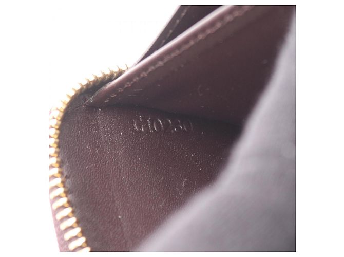 Cartera Zippy Vernis Louis Vuitton Burdeos Púrpura - vista 5