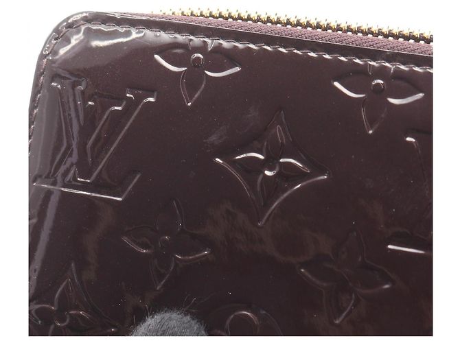 Cartera Zippy Vernis Louis Vuitton Burdeos Púrpura - vista 8