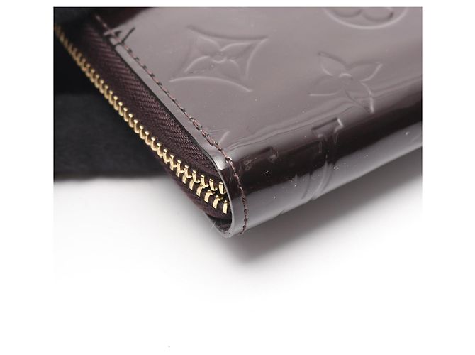 Cartera Zippy Vernis Louis Vuitton Burdeos Púrpura - vista 9