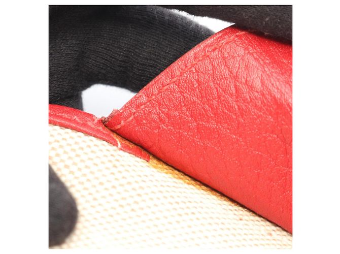Borsa Clutch Hermès Jige PM in Rosso - vista 5
