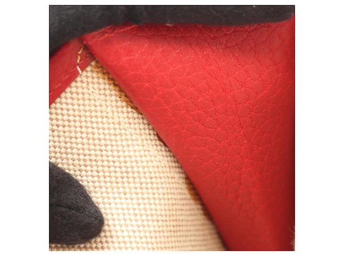 Borsa Clutch Hermès Jige PM in Rosso - vista 6