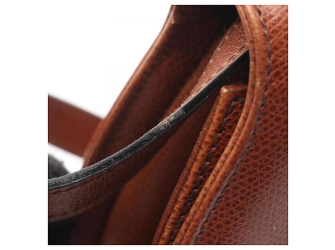 Borsa a Spalla Gancini Salvatore Ferragamo Marrone - vista 10