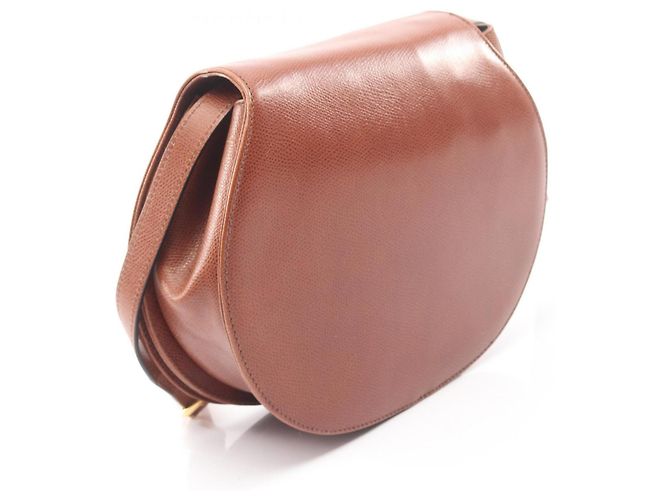 Borsa a Spalla Gancini Salvatore Ferragamo Marrone - vista 2