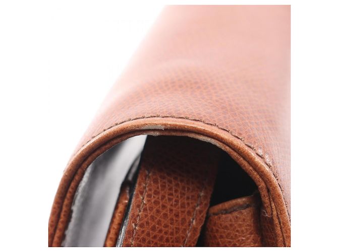 Borsa a Spalla Gancini Salvatore Ferragamo Marrone - vista 6