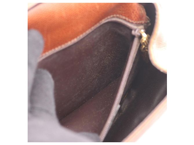 Borsa a Spalla Gancini Salvatore Ferragamo Marrone - vista 9