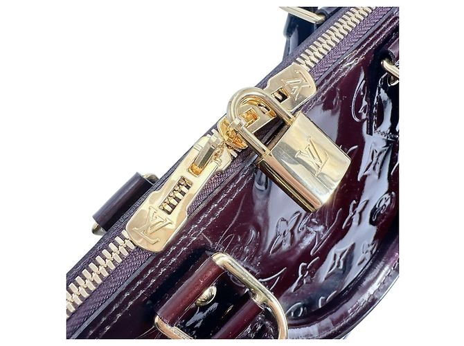 Borsa Alma PM Louis Vuitton Rosso Bordò - vista 15
