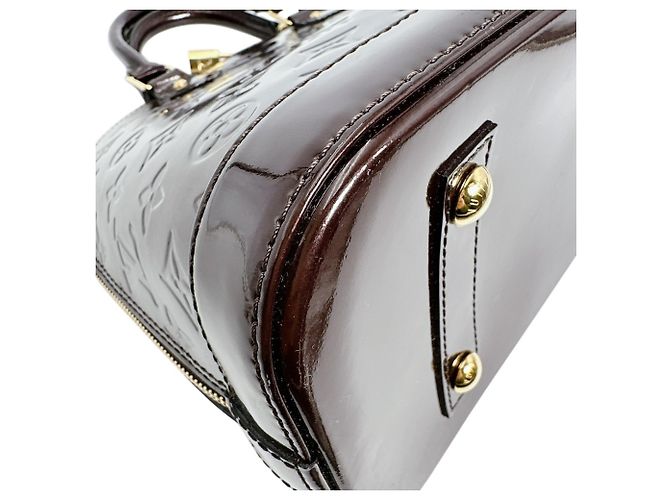 Borsa Alma PM Louis Vuitton Rosso Bordò - vista 6