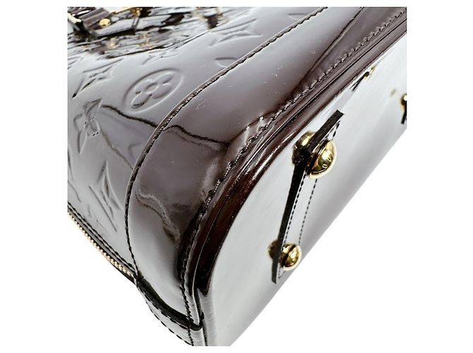 Borsa Alma PM Louis Vuitton Rosso Bordò - vista 8