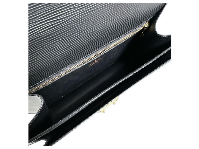 Borsa a Spalla Monceau in Pelle Epi Louis Vuitton Nero - vista 11