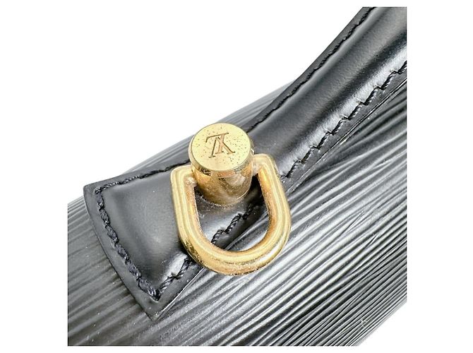 Borsa a Spalla Monceau in Pelle Epi Louis Vuitton Nero - vista 16