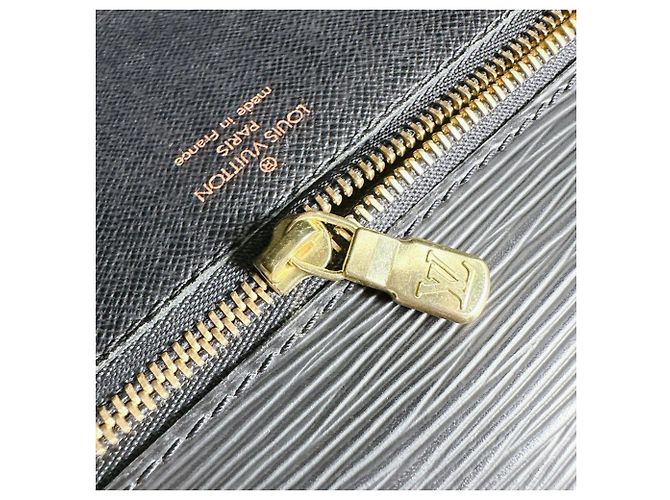 Borsa a Spalla Monceau in Pelle Epi Louis Vuitton Nero - vista 17