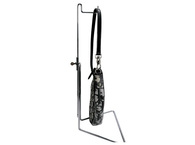 Pochette Accessorio Trotter Saddle Bag Christian Dior in Nero - vista 3