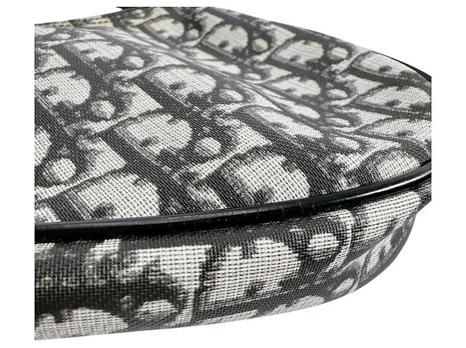 Pochette Accessorio Trotter Saddle Bag Christian Dior in Nero - vista 6