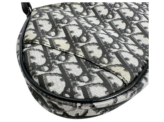 Pochette Accessorio Trotter Saddle Bag Christian Dior in Nero - vista 7