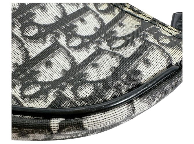 Pochette Accessorio Trotter Saddle Bag Christian Dior in Nero - vista 8