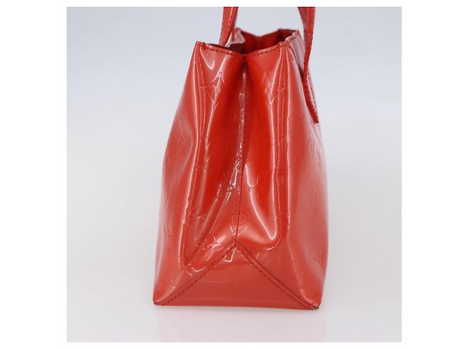 Borsa a mano Wilshire Monogram Vernis PM Louis Vuitton Arancione - vista 4