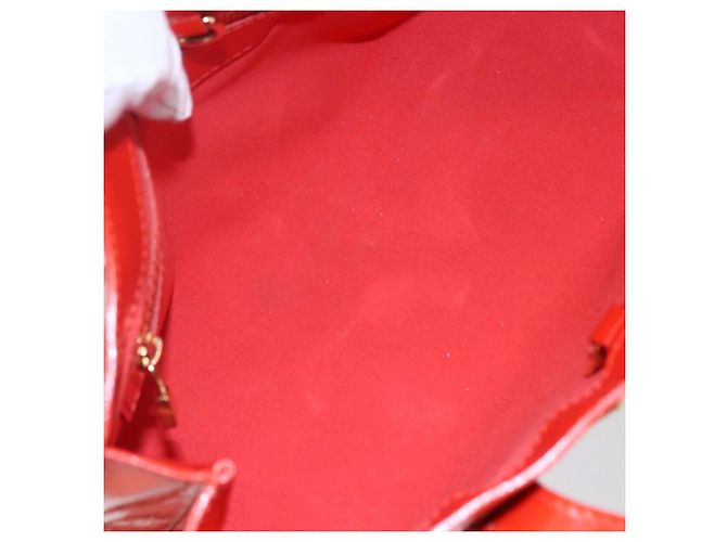 Borsa a mano Wilshire Monogram Vernis PM Louis Vuitton Arancione - vista 5