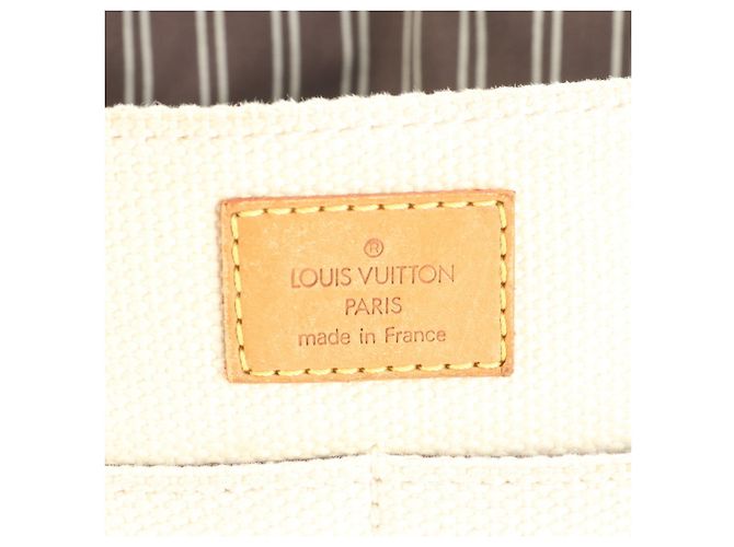 Borsa a Spalla Louis Vuitton Antigua Besas PM Ecru Crudo - vista 8