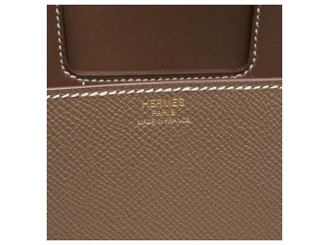 Borsa a Spalla Mini Della Cavalleria Hermès Marrone - vista 4