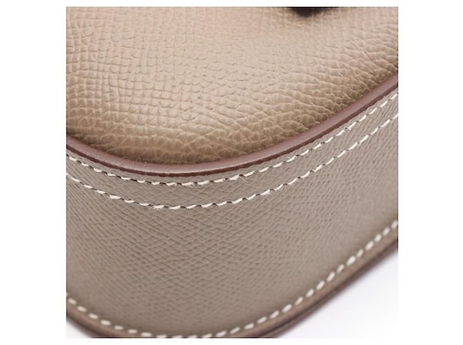 Borsa a Spalla Mini Della Cavalleria Hermès Marrone - vista 6