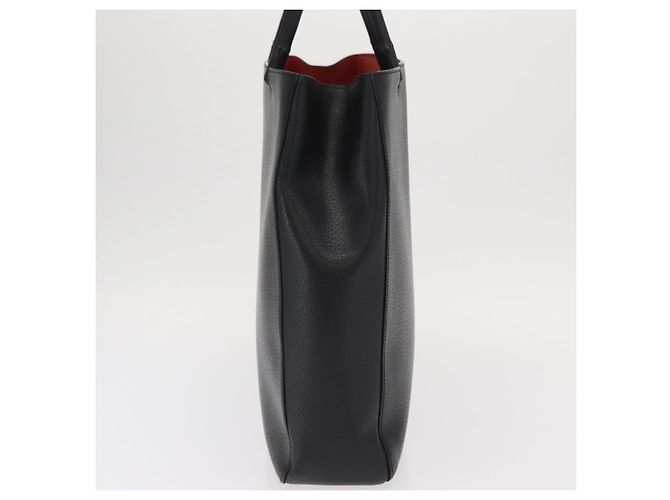 Bamboo Gucci Vintage Leder Tote mit Bambusgriff Schwarz - Ansicht 4