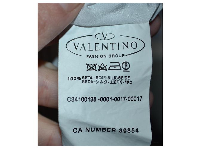 Red Valentino Seidenkleid weiß - Ansicht 6