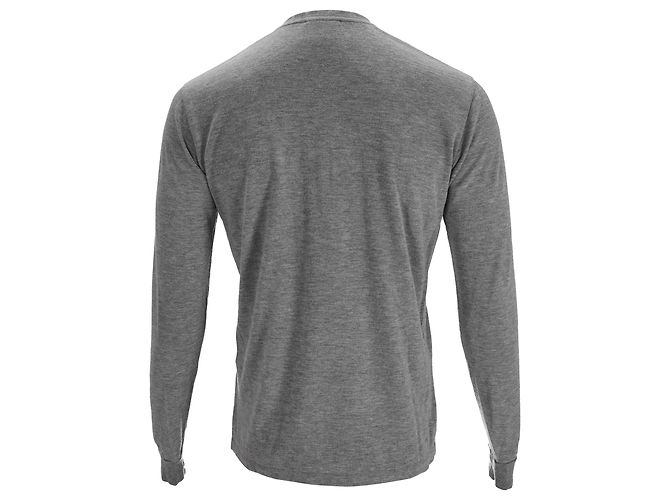 Tom Ford Henley T-shirt in Grey Viscose - view 3