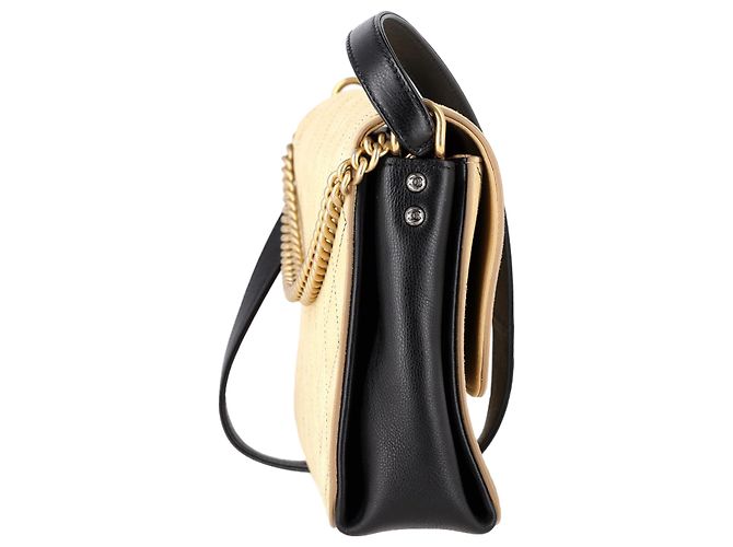 Timeless Borsa Classic Flap Chanel in suede beige - vista 2