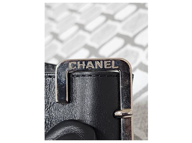 Chanel 2014 Borsa a vita/quilted nera Nero - vista 8