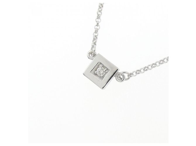 Autre Marque Collar de diamantes Au750 Plata - vista 3