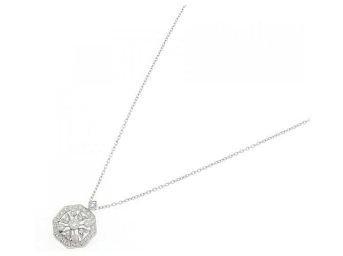 Autre Marque Collana con diamanti Au750 Argento - vista 2