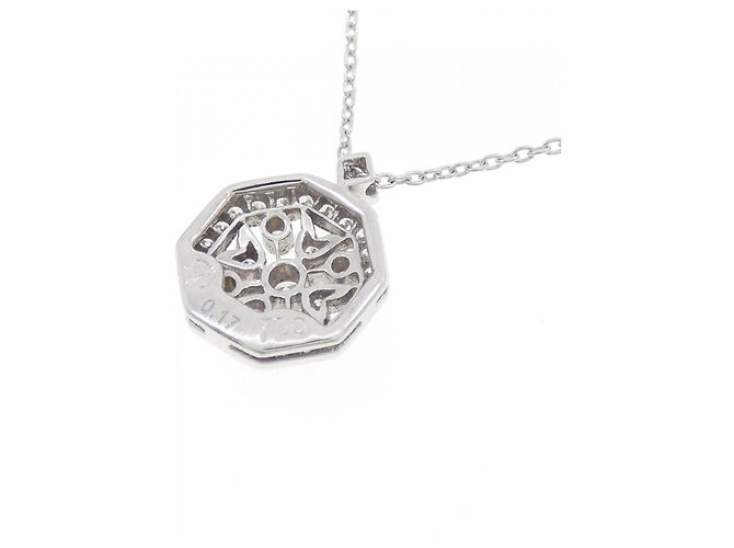 Autre Marque Collana con diamanti Au750 Argento - vista 4