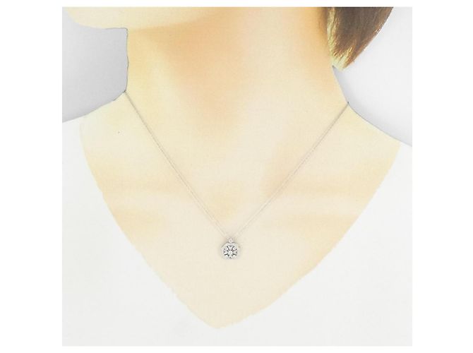 Autre Marque Collana con diamanti Au750 Argento - vista 6