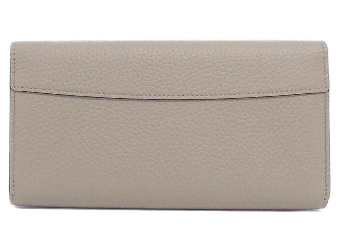 Cartera Louis Vuitton Capucines de piel Taurillon larga Gris - vista 2