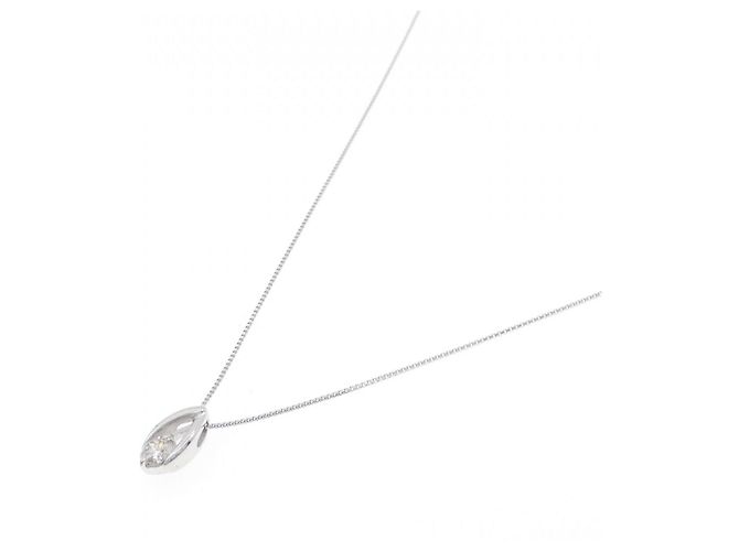 Autre Marque Collana di diamanti in oro bianco Au750 Argento - vista 2