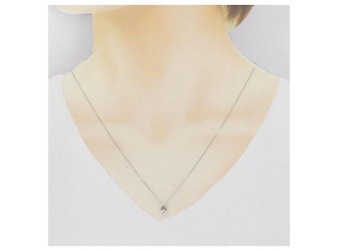 Autre Marque Collana di diamanti in oro bianco Au750 Argento - vista 6