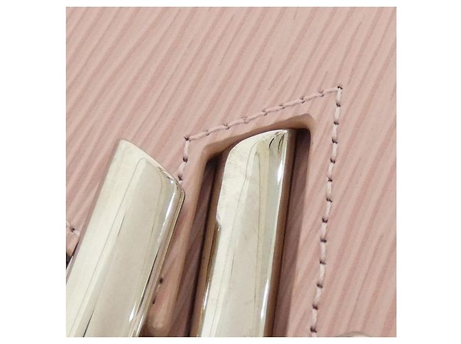 Cartera Twist de Epi Louis Vuitton con cadena Rosa - vista 4