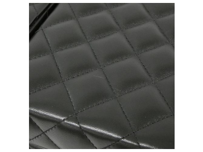 Timeless Caja de joyería de piel de cordero con perlas de Chanel Negro - vista 3