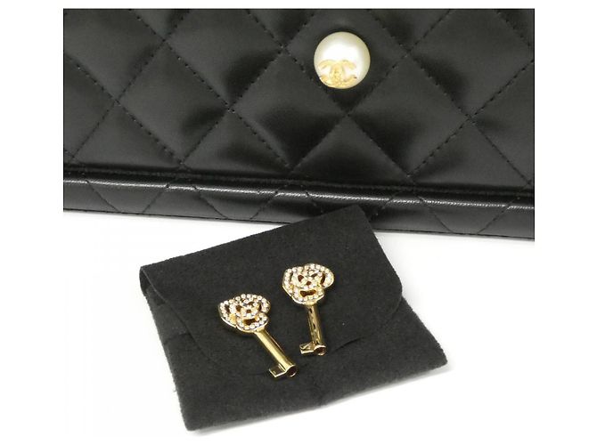 Timeless Caja de joyería de piel de cordero con perlas de Chanel Negro - vista 5