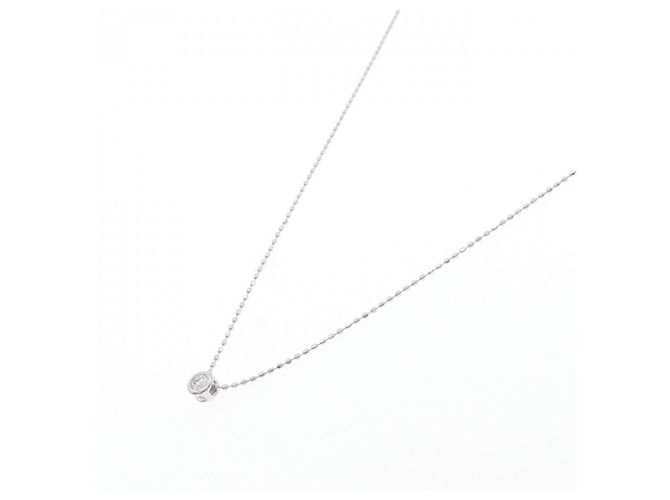 Autre Marque Collana con diamanti Au750 Argento - vista 2