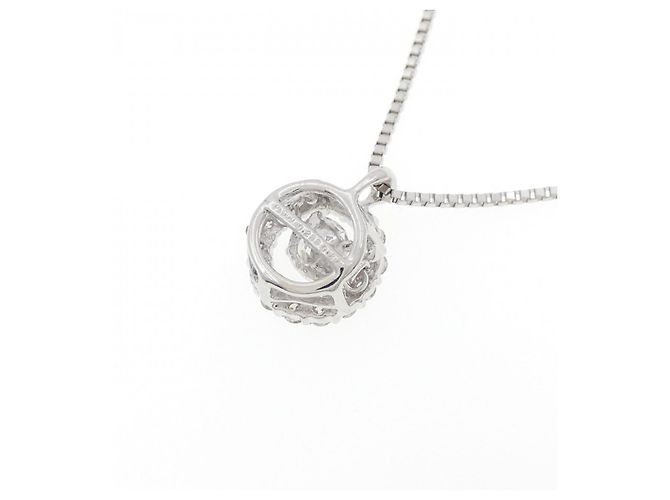 Autre Marque Collana in diamante Pt900 Pt850 Argento - vista 4