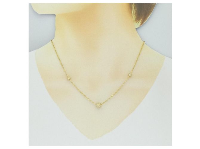 Autre Marque Collana in diamante Au750 D'oro - vista 6